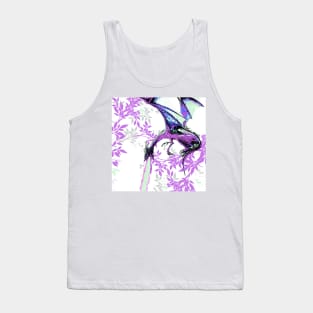 LEAF PURPLE TOILE DRAGON DAYS Tank Top